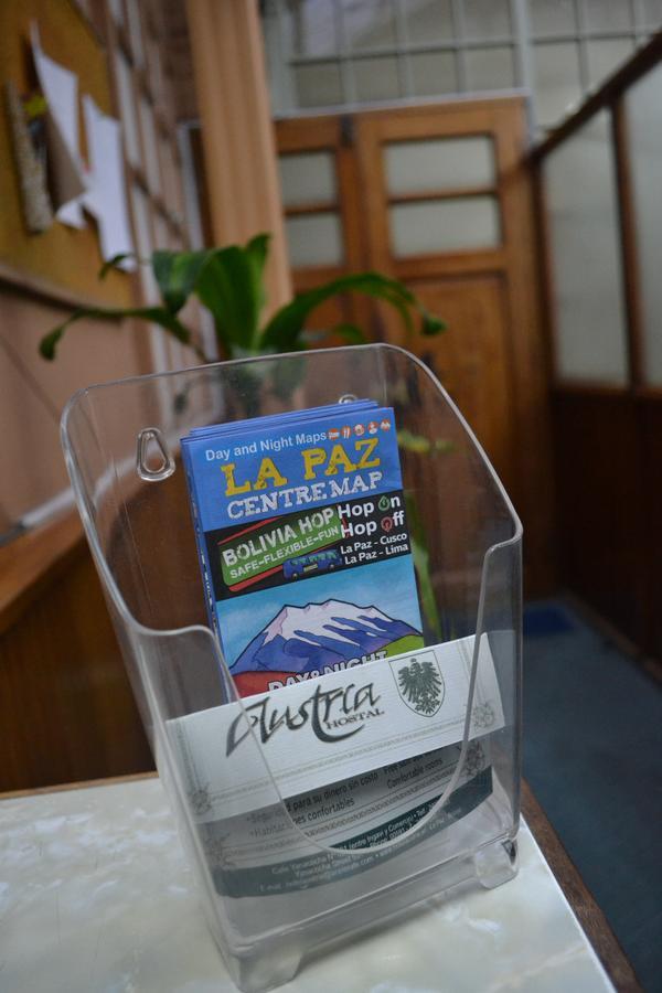 Hostal Austria La Paz Buitenkant foto